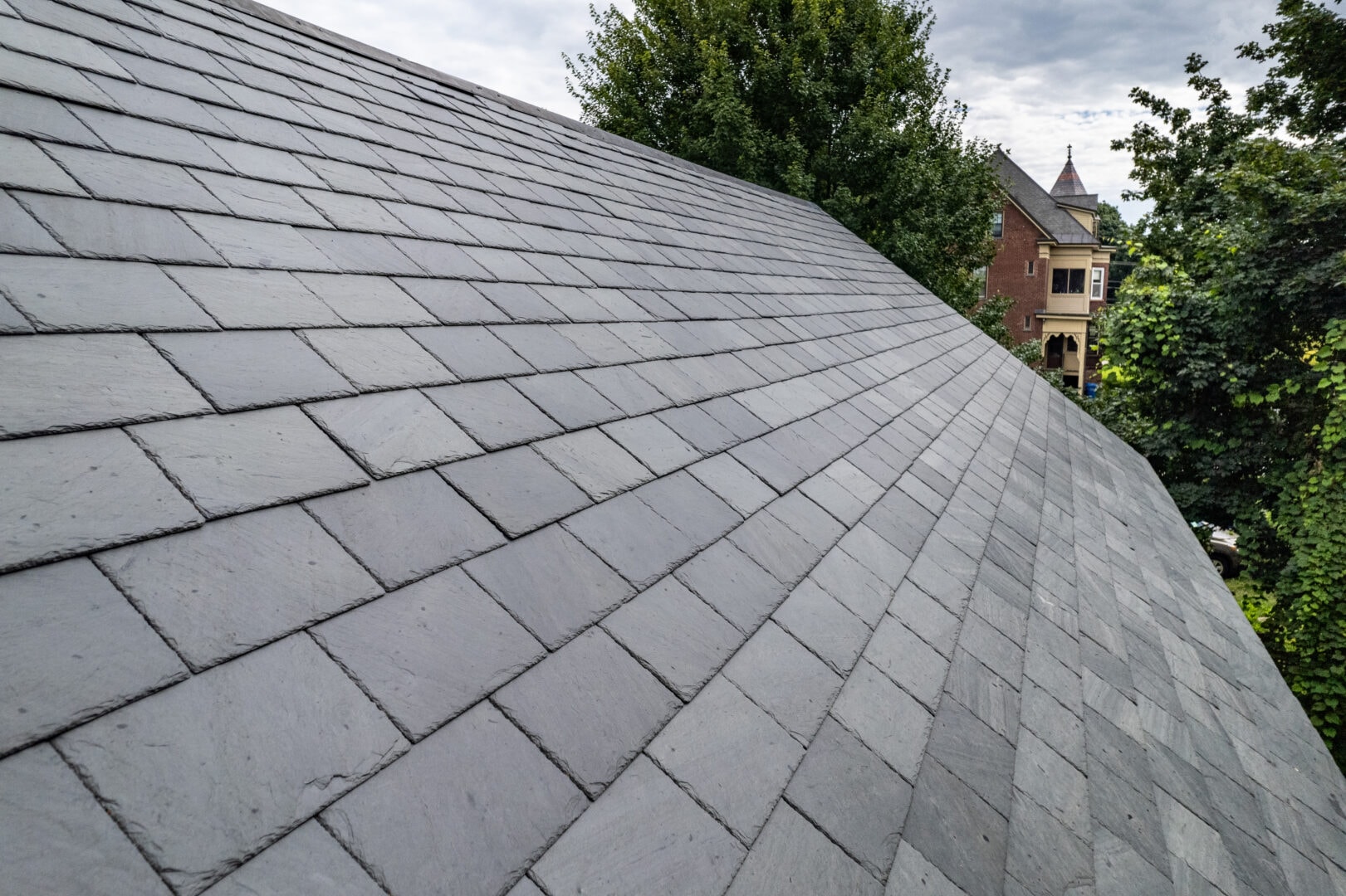 Slate Roofing in Beloit project 1