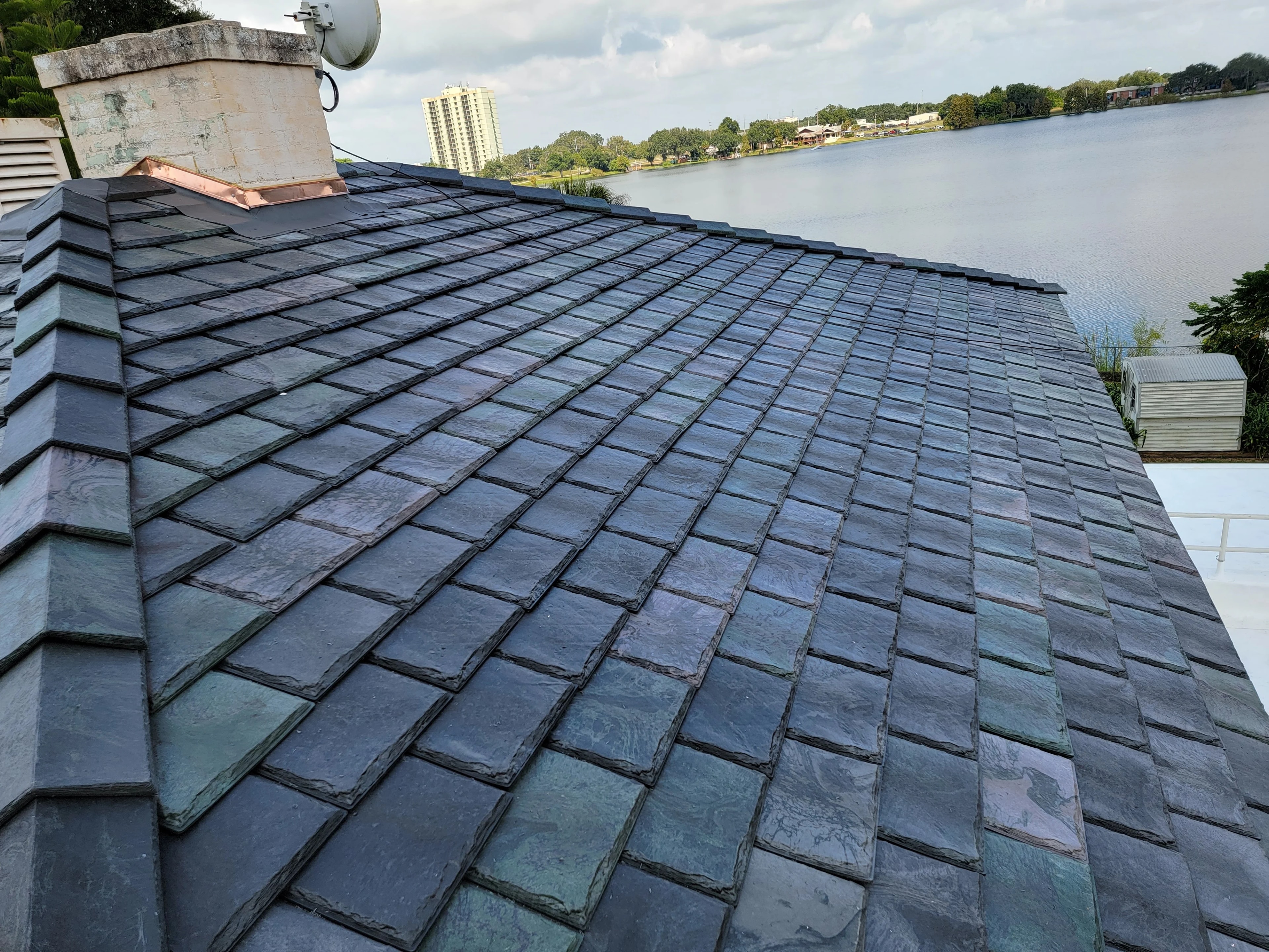 Slate Roofing in Beloit project 3