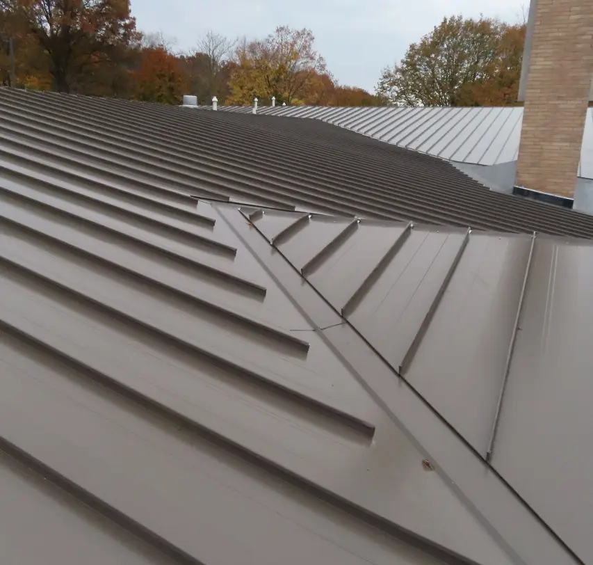 Standing Seam Metal in Roscoe project 5